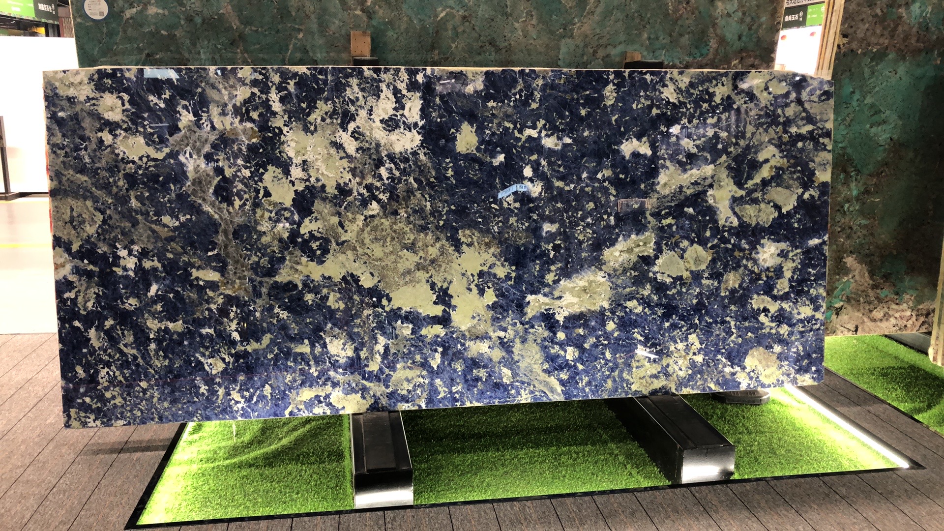 blue onyx marble slabs